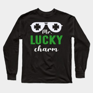 Mr Lucky Charm - st Patrick's day Long Sleeve T-Shirt